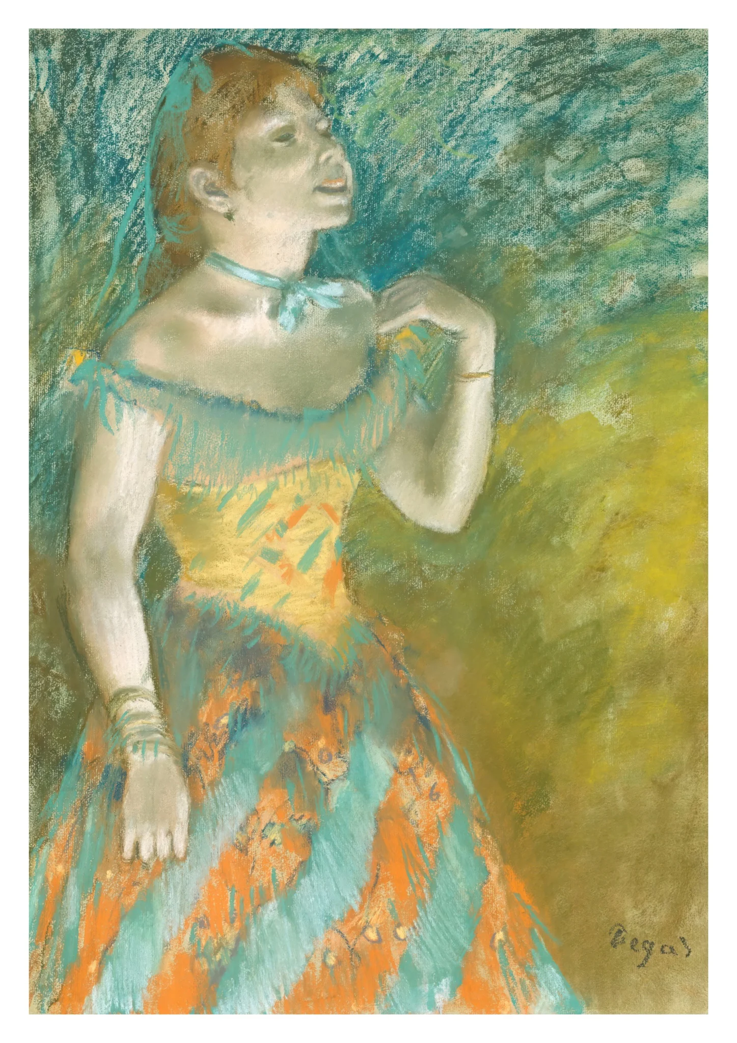 The Singer in Green