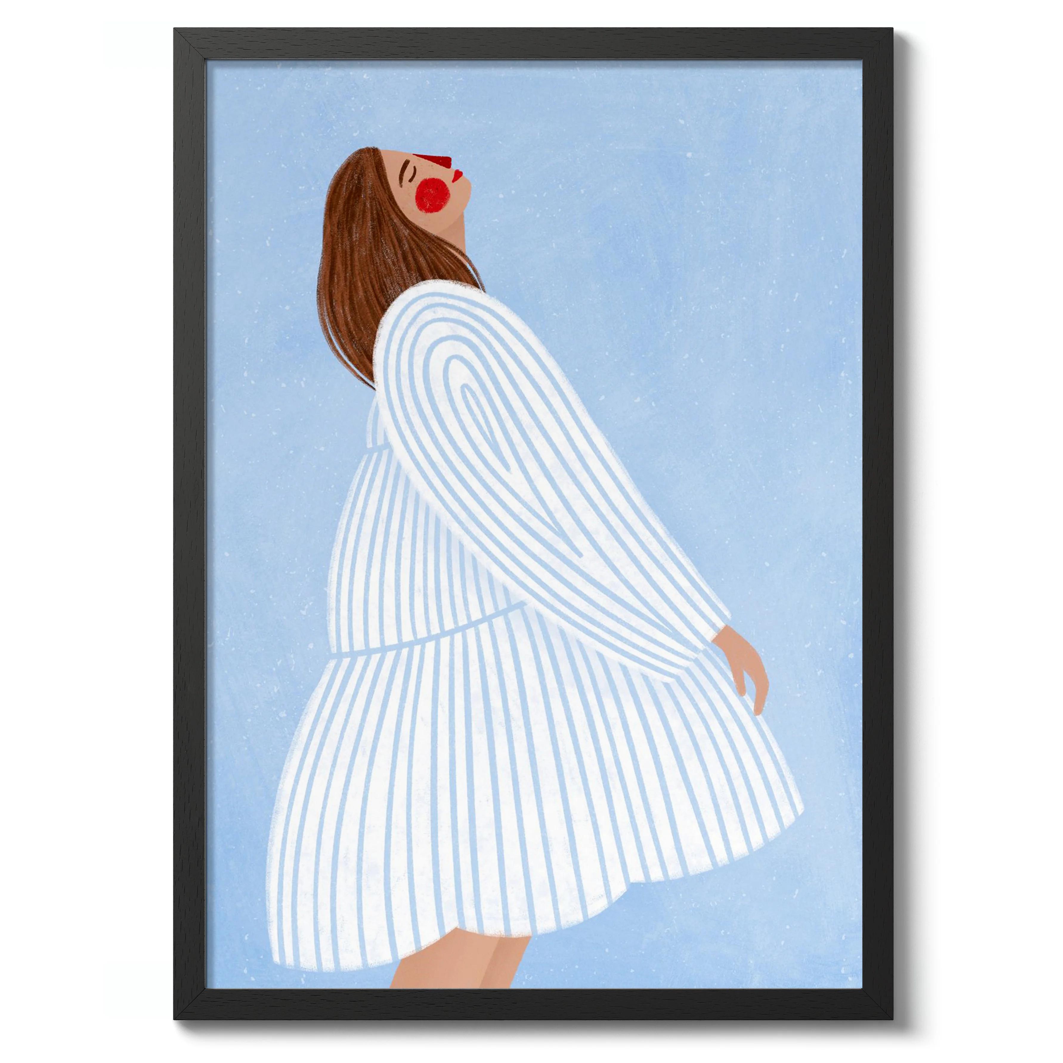 The Woman with the Blue Stripes - Image 2