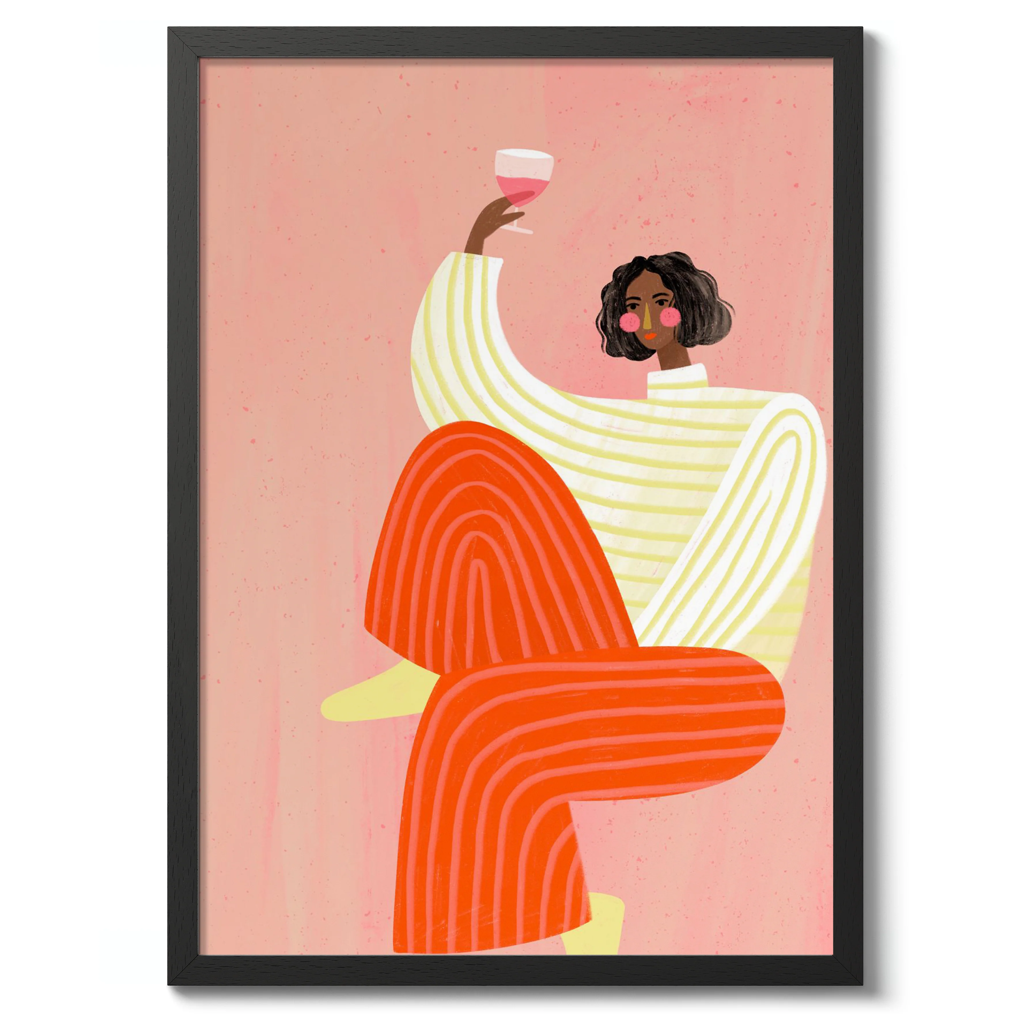 The Woman with the Glass of Wine - Image 2