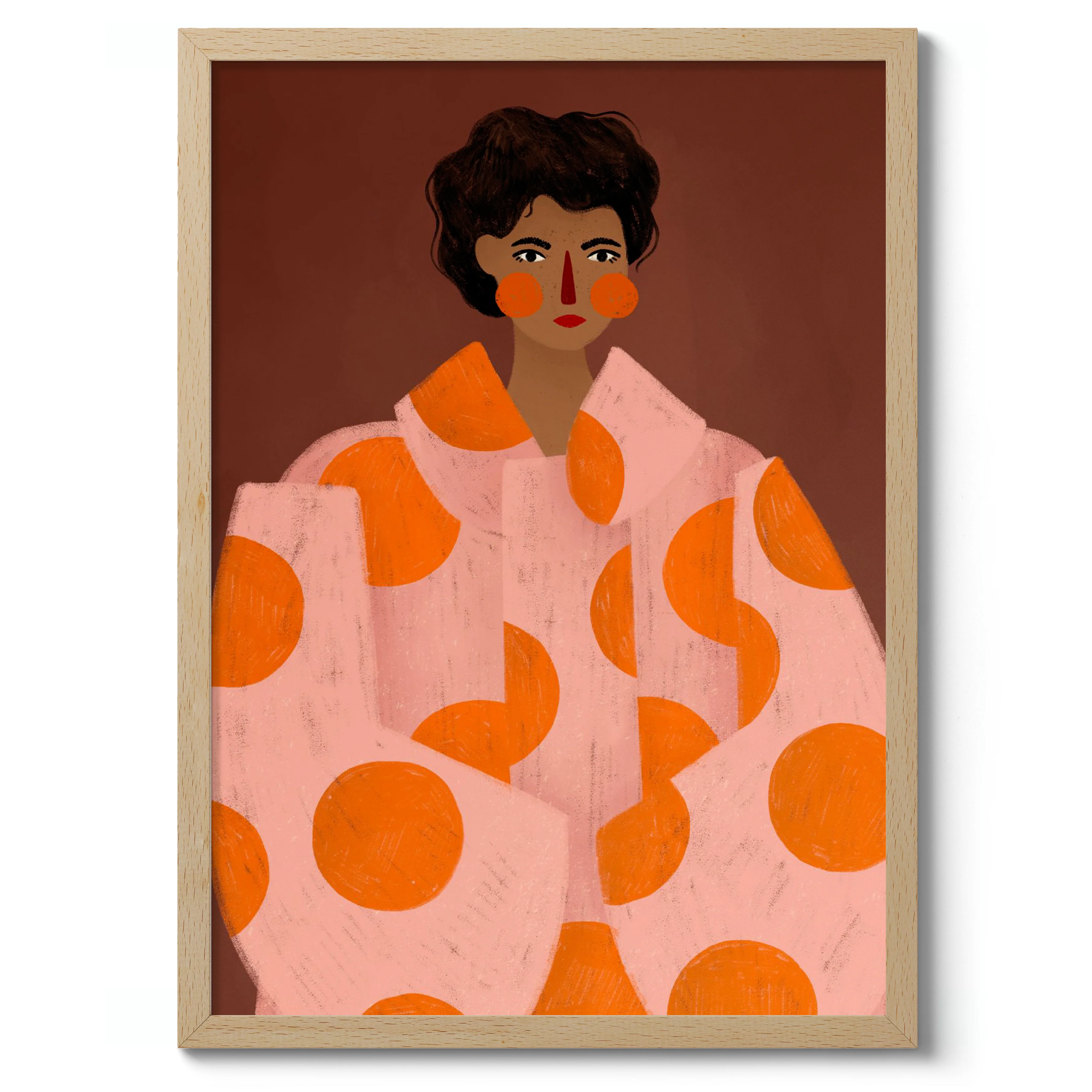 The Woman with the Orange Dots - Image 3