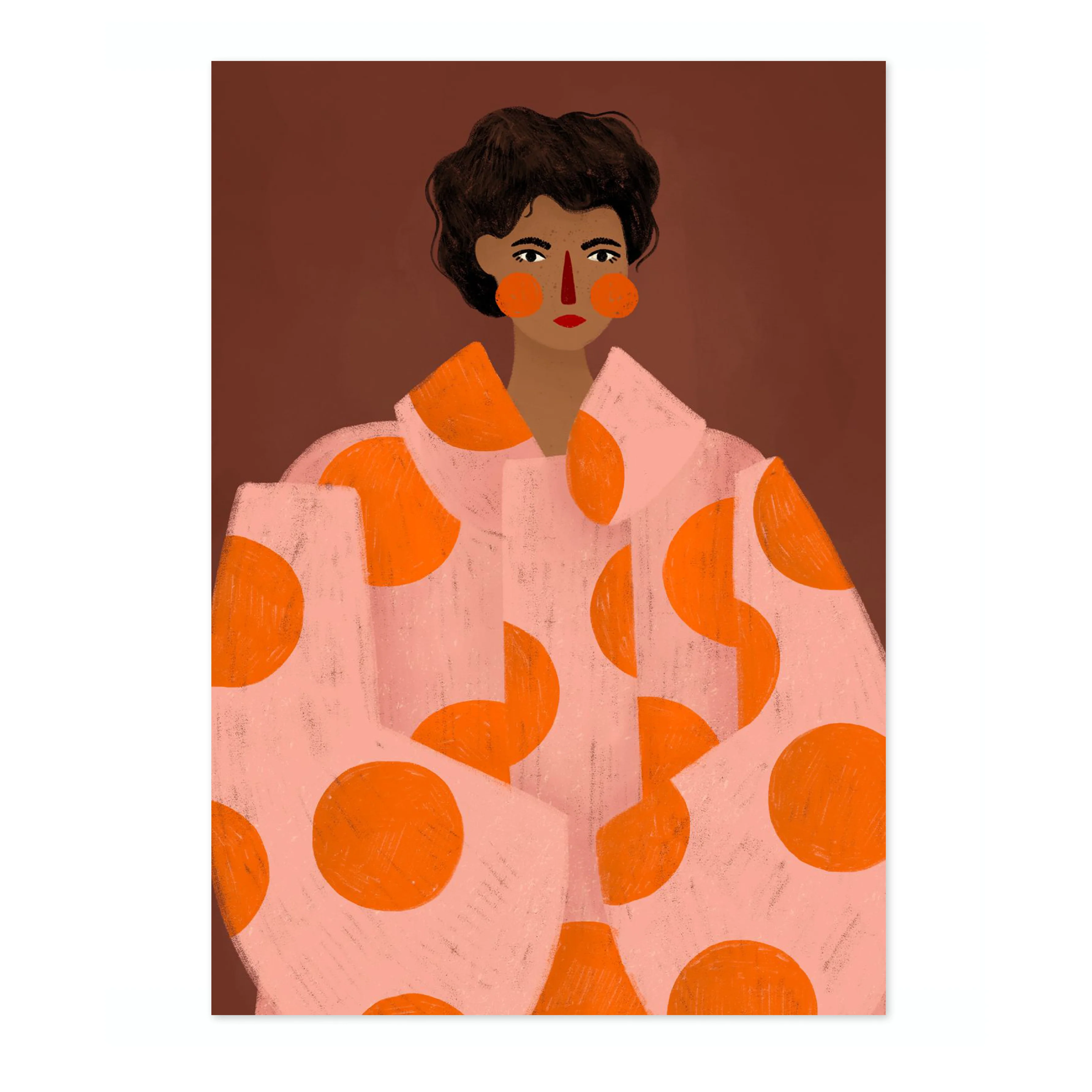 The Woman with the Orange Dots - Image 4