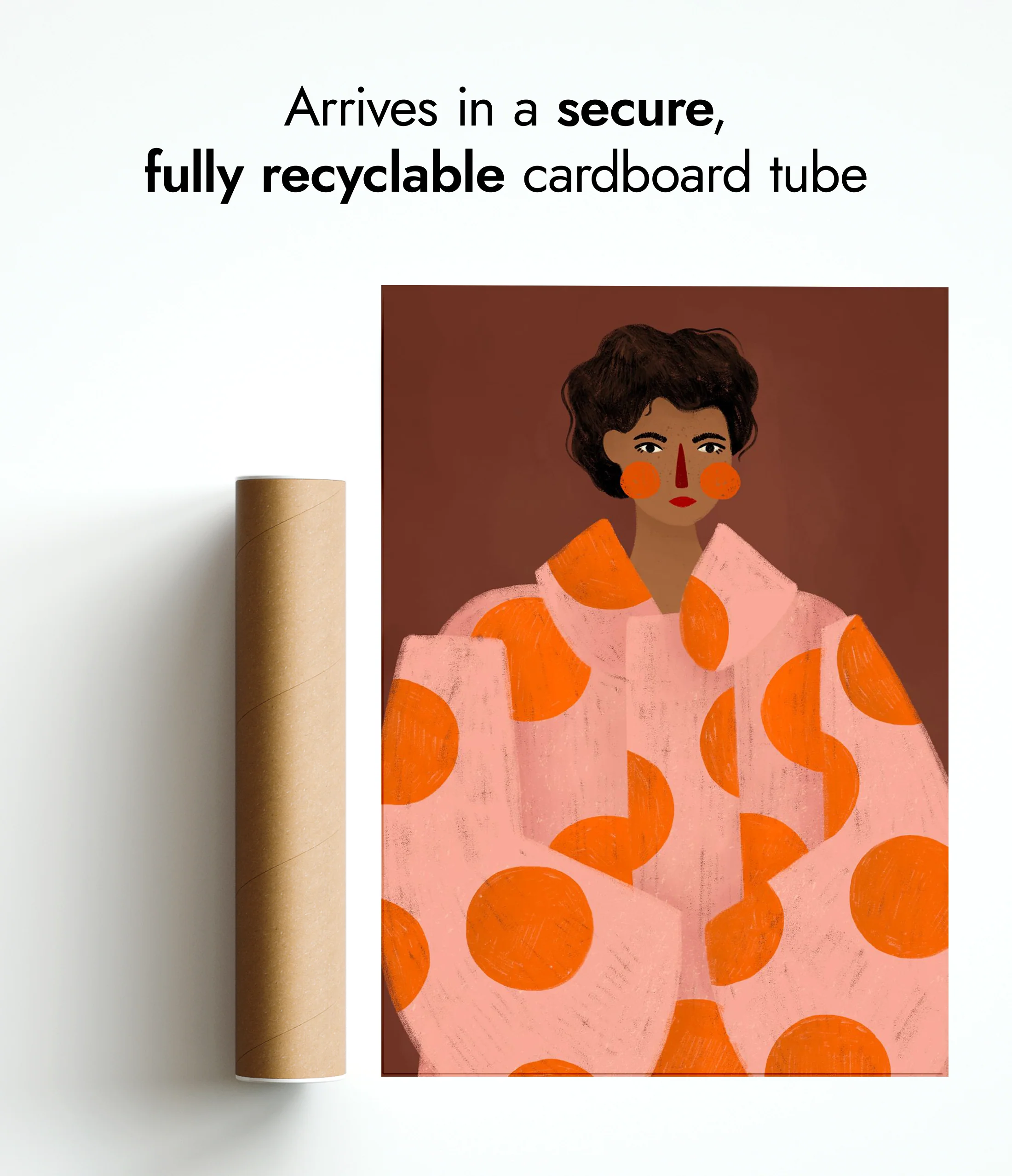 The Woman with the Orange Dots - Image 9