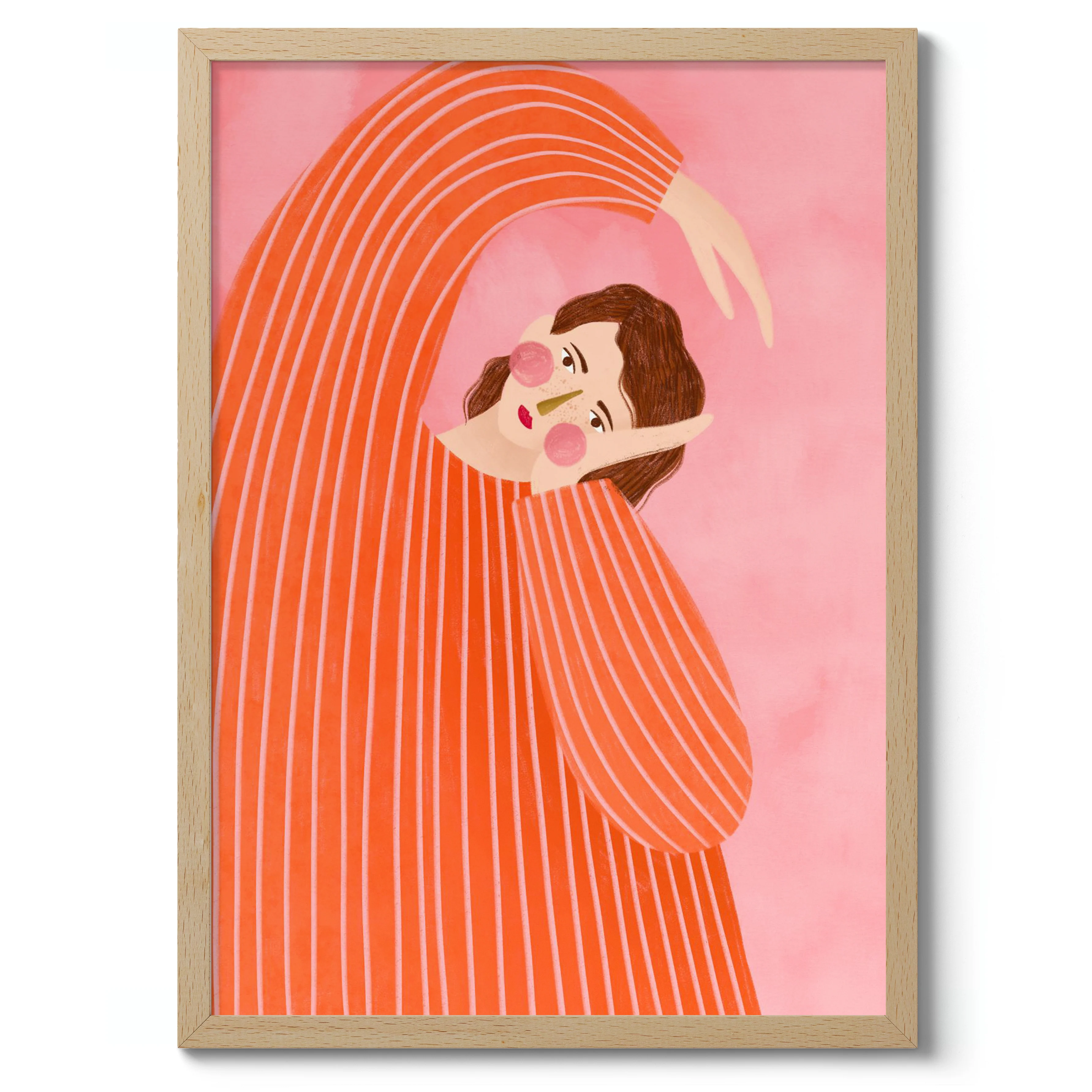 The Woman with the Orange Dress - Image 3