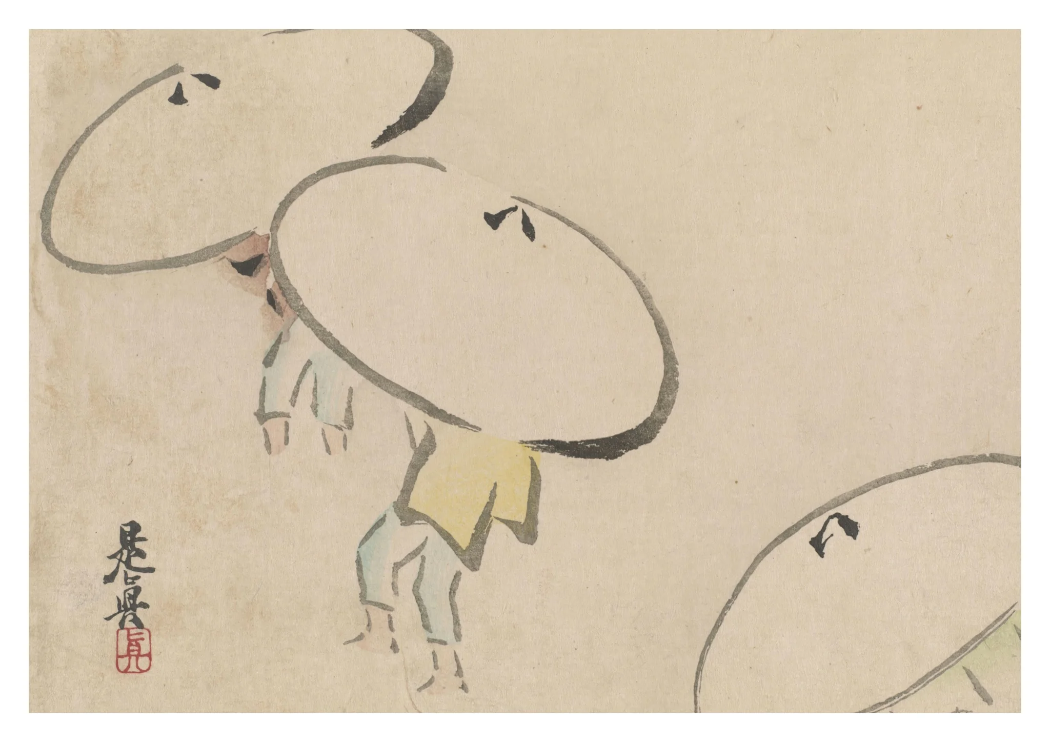 Three Umbrellas