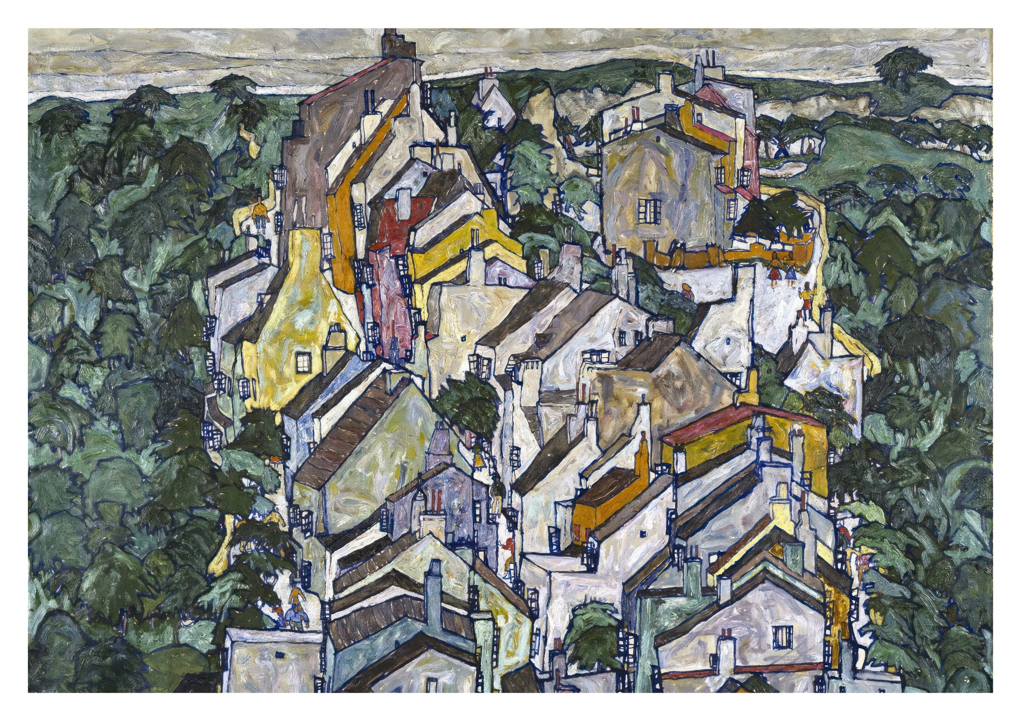 Town Among Greenery