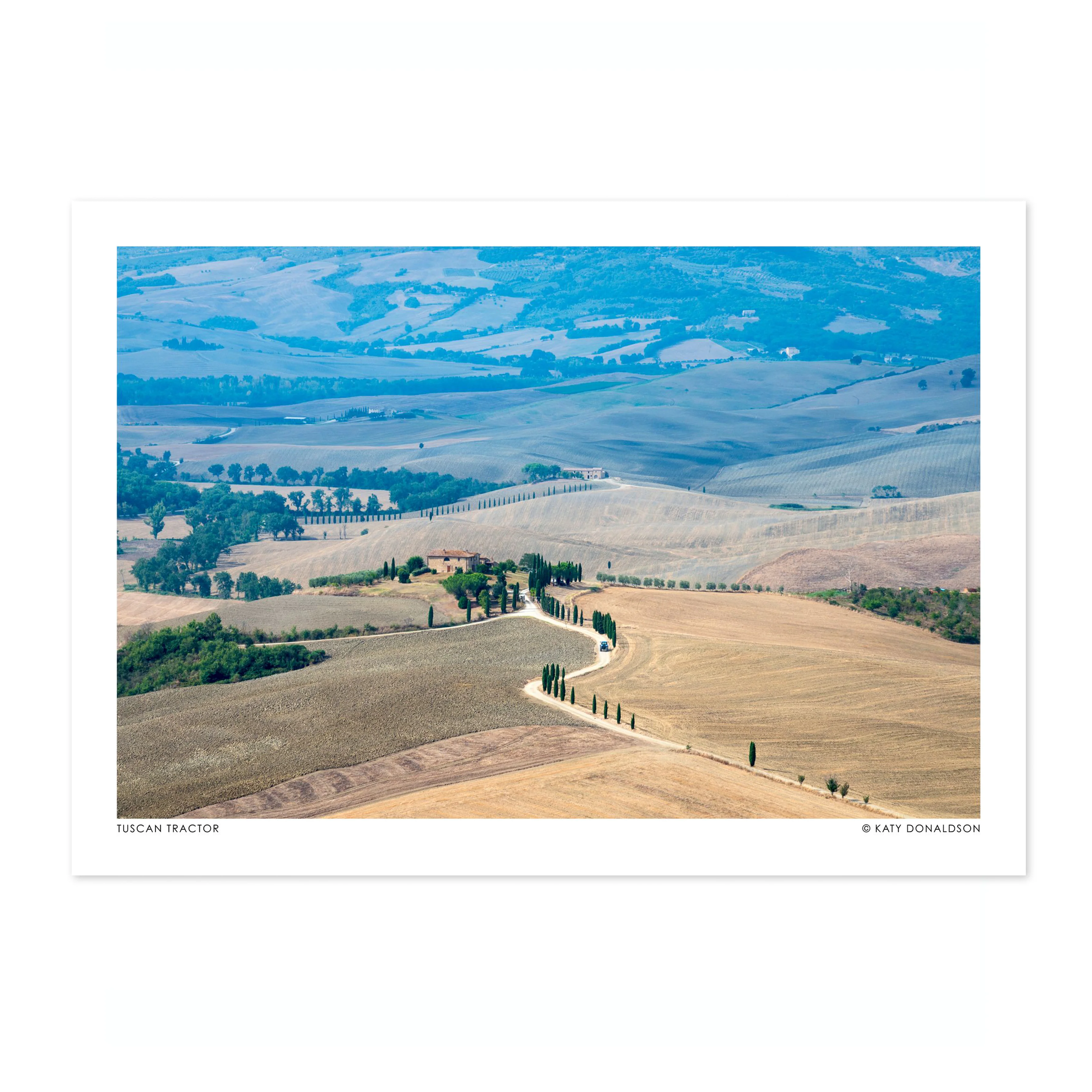 Tuscan Tractor Landscape - Image 4