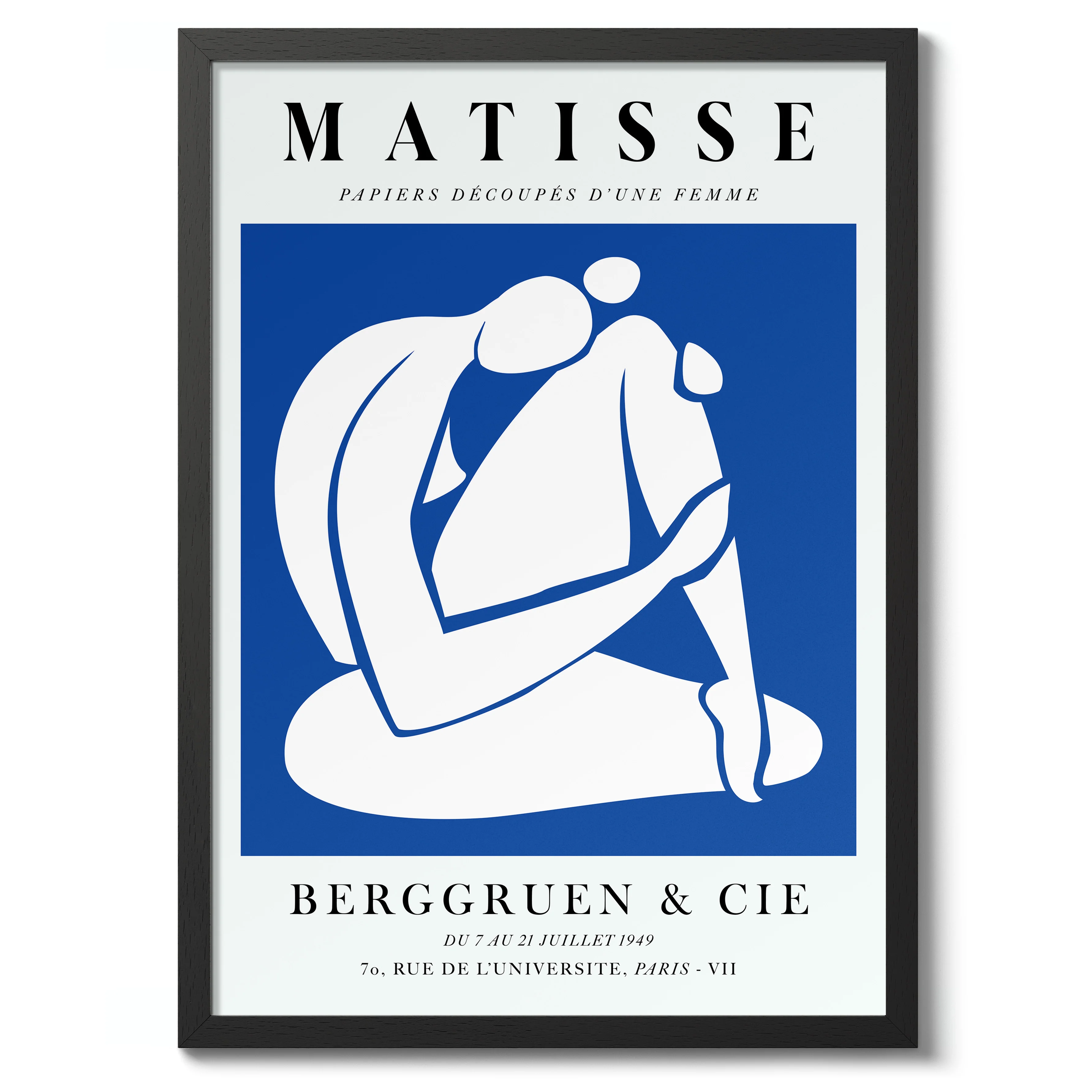 Une Femme Bleue, À Genoux - Image 2