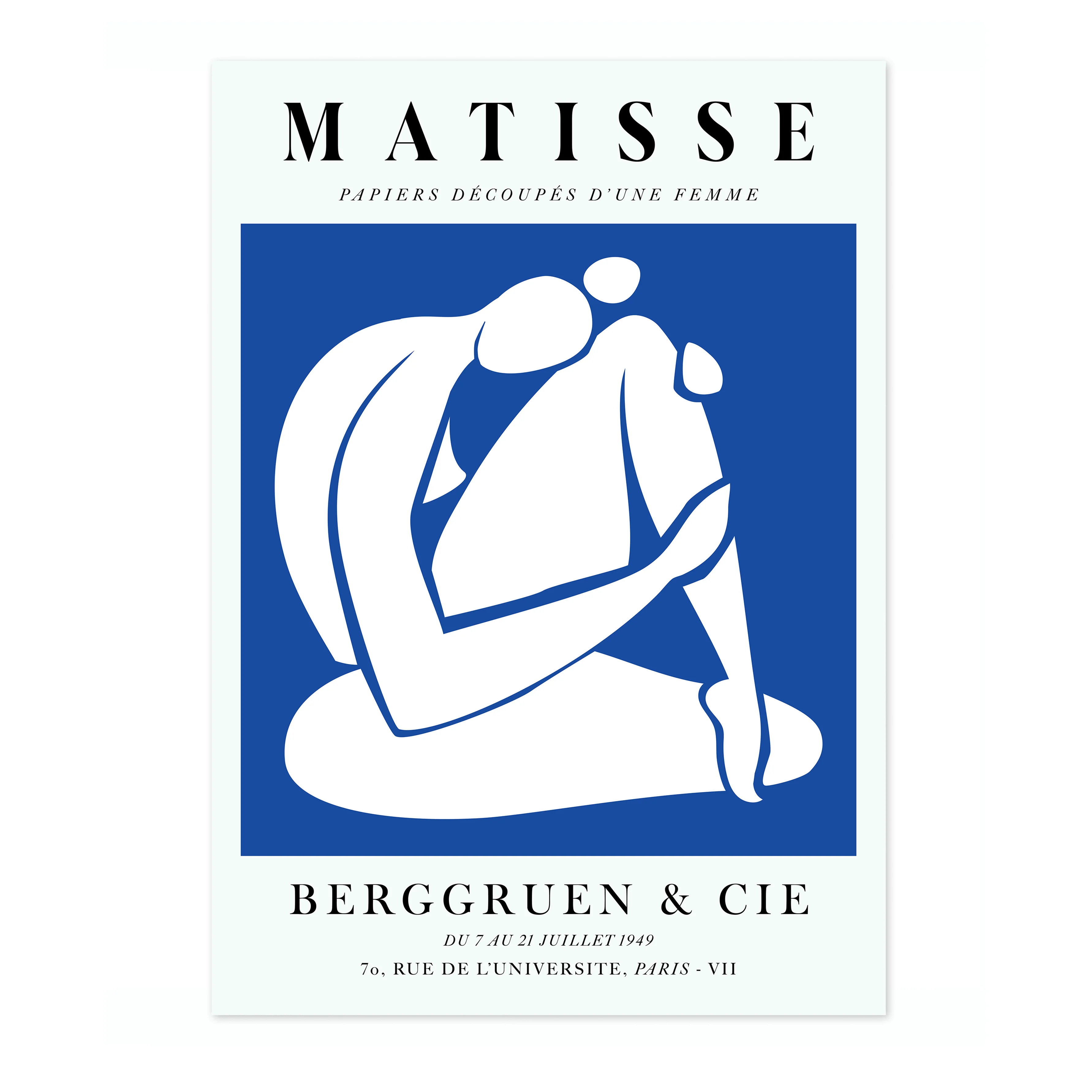 Une Femme Bleue, À Genoux - Image 4
