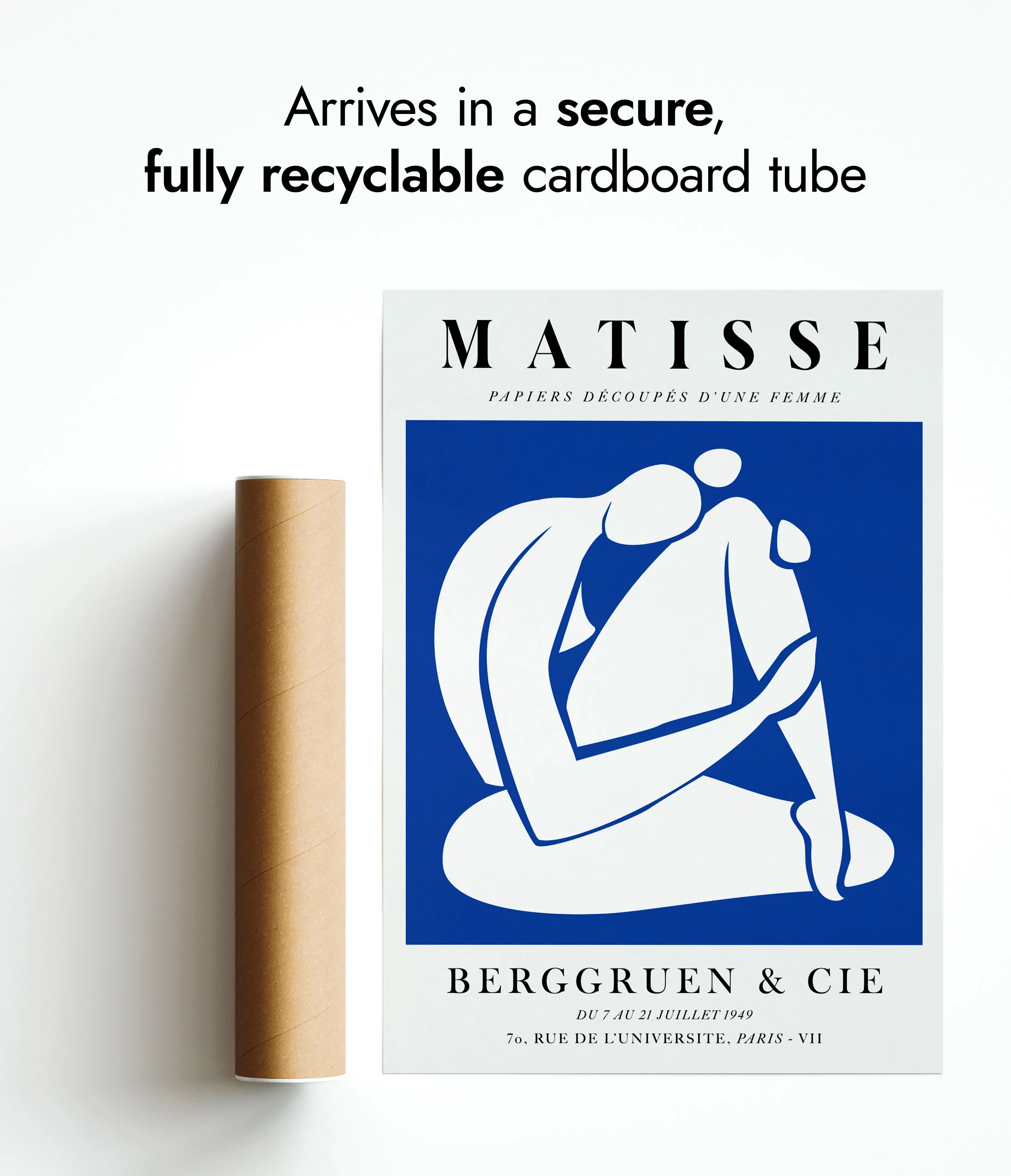 Une Femme Bleue, À Genoux - Image 9