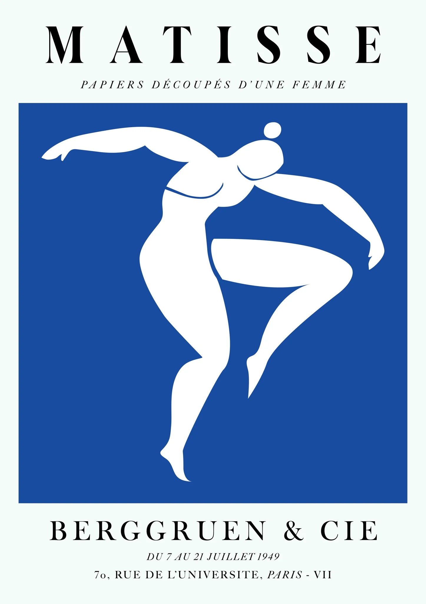 Une Femme Bleue, Dansante