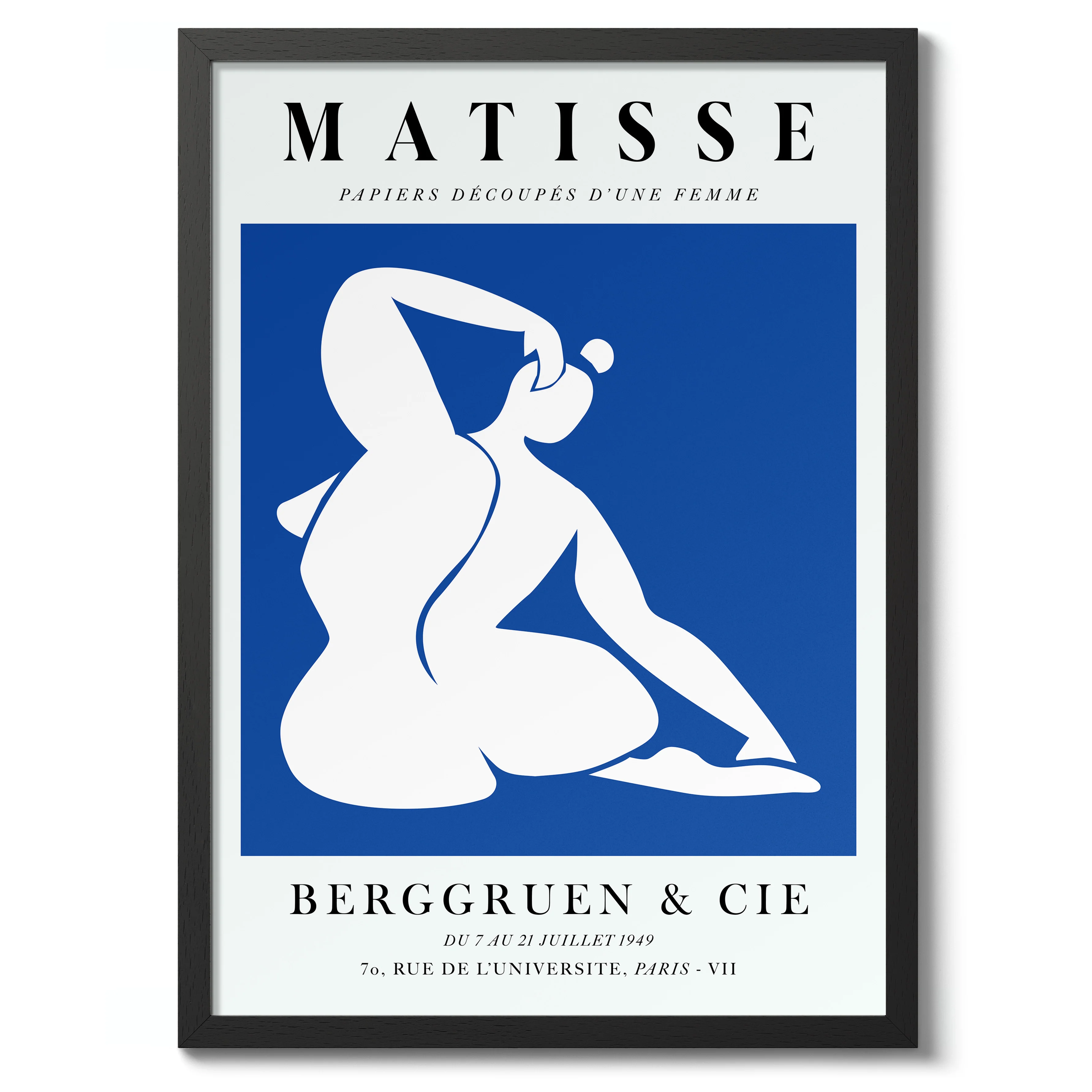 Une Femme Bleue, Qui S'Étire - Image 2