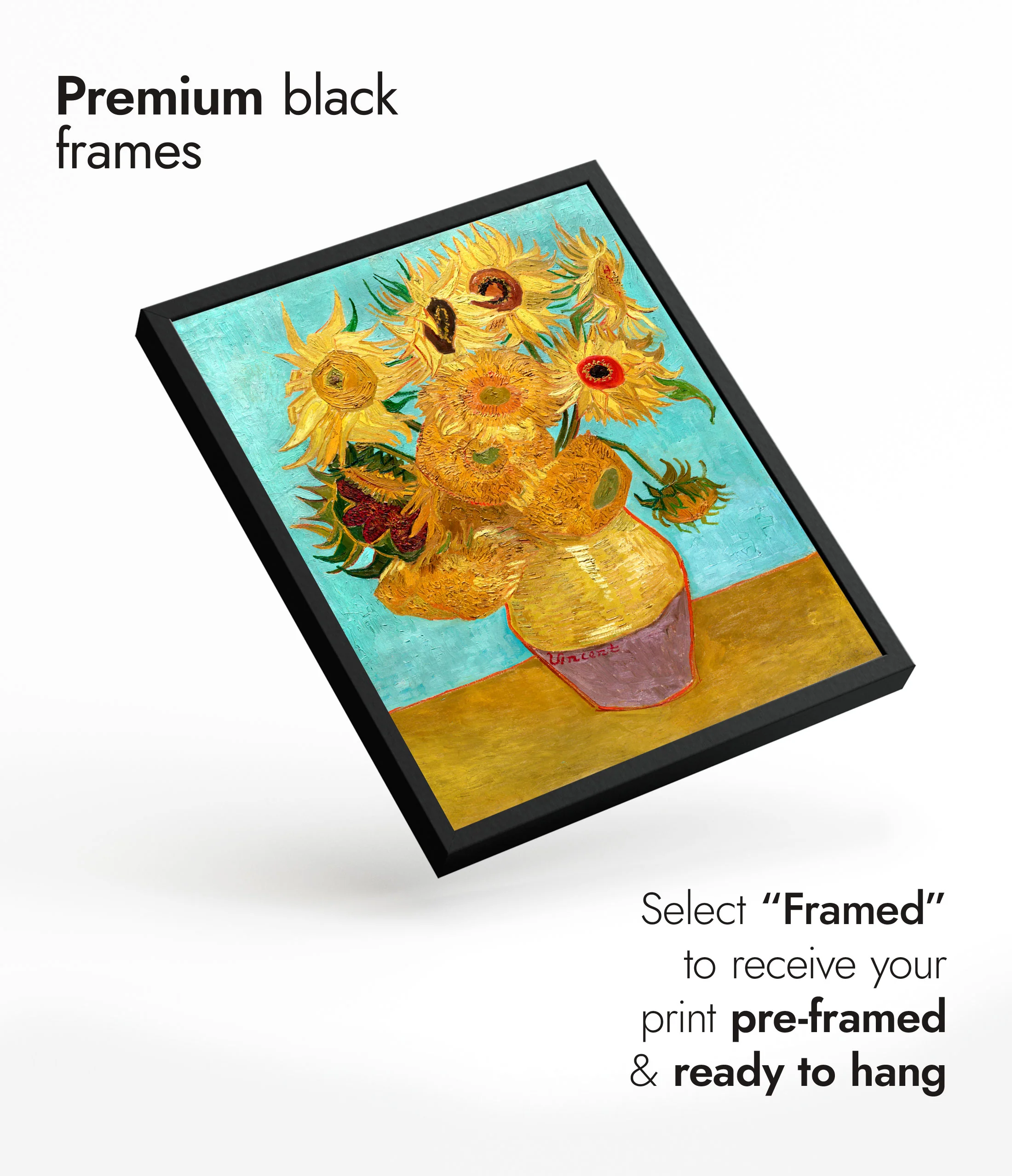 Vase with Twelve Sunflowers - Image 7