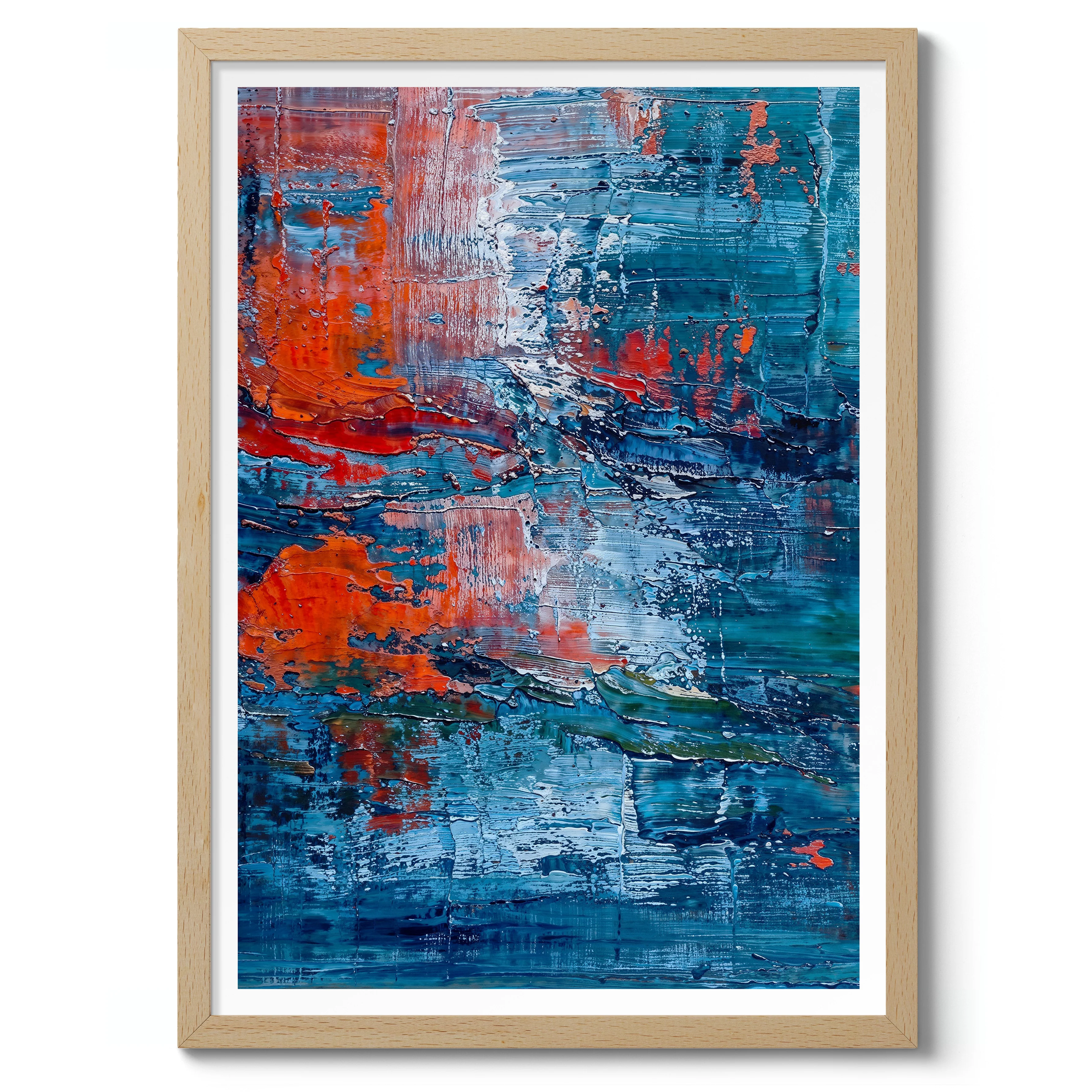 Warm & Cold Impasto, Portrait III - Image 3