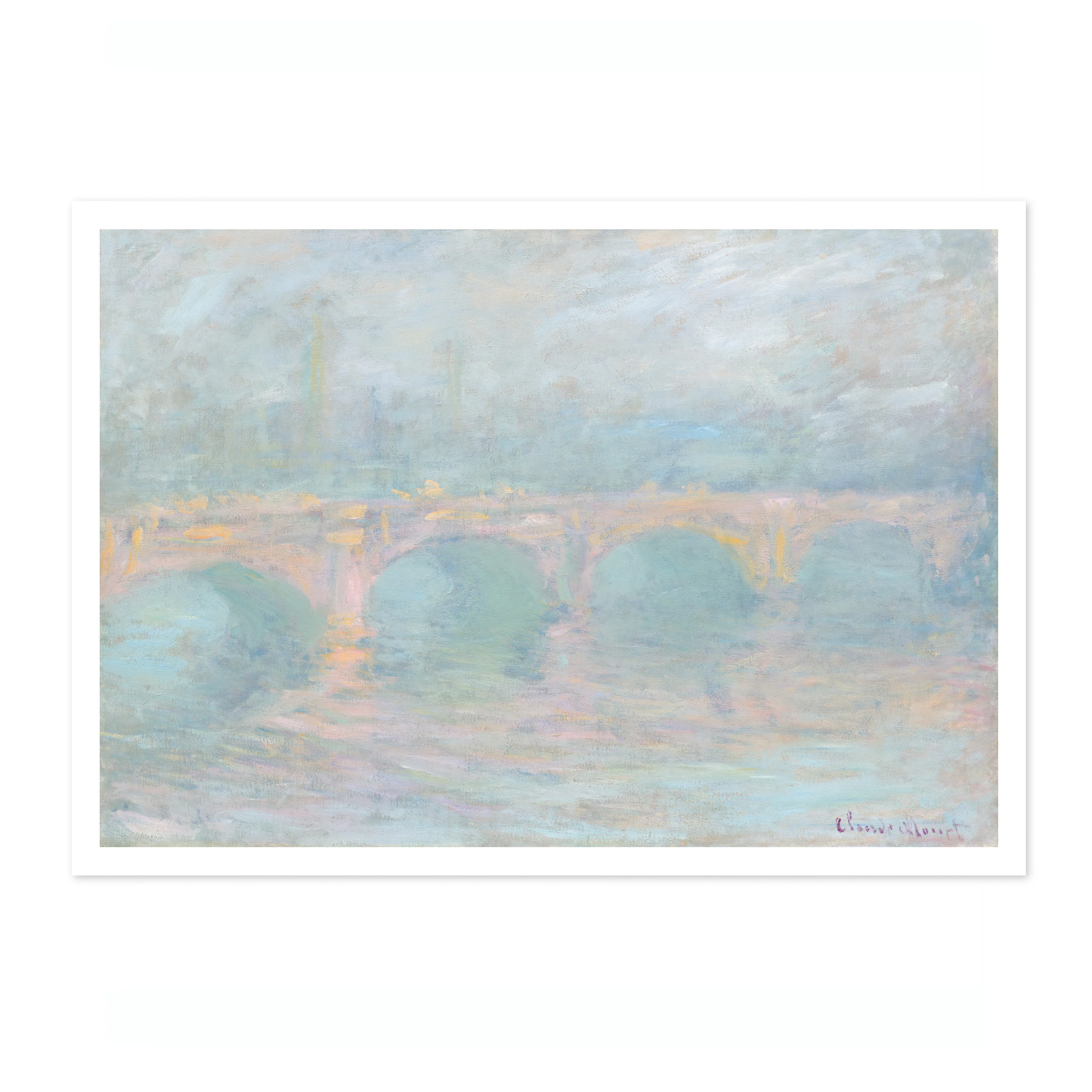 Waterloo Bridge, London, at Sunset - Image 4