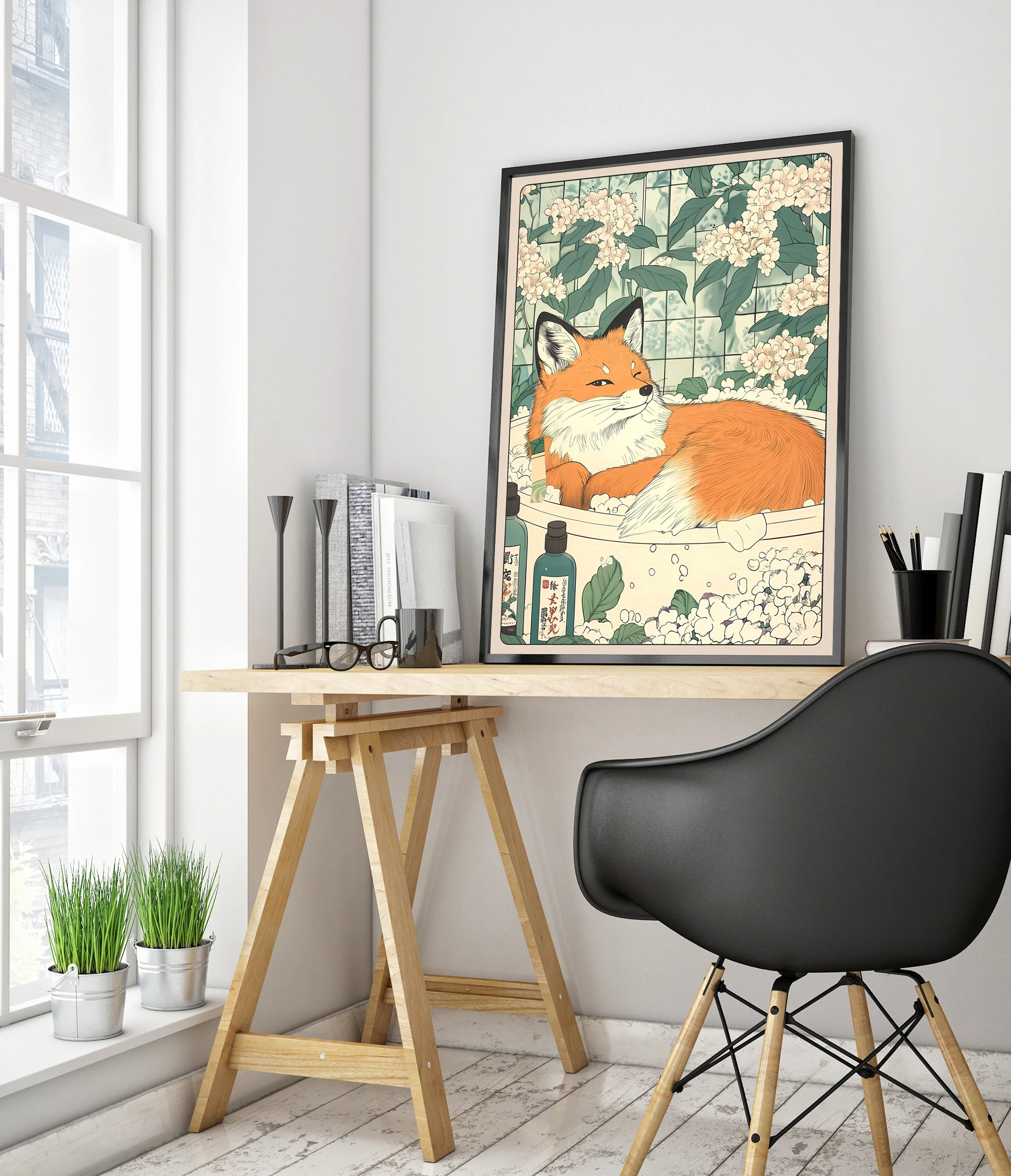 Winking Fox Bathtime - Image 5