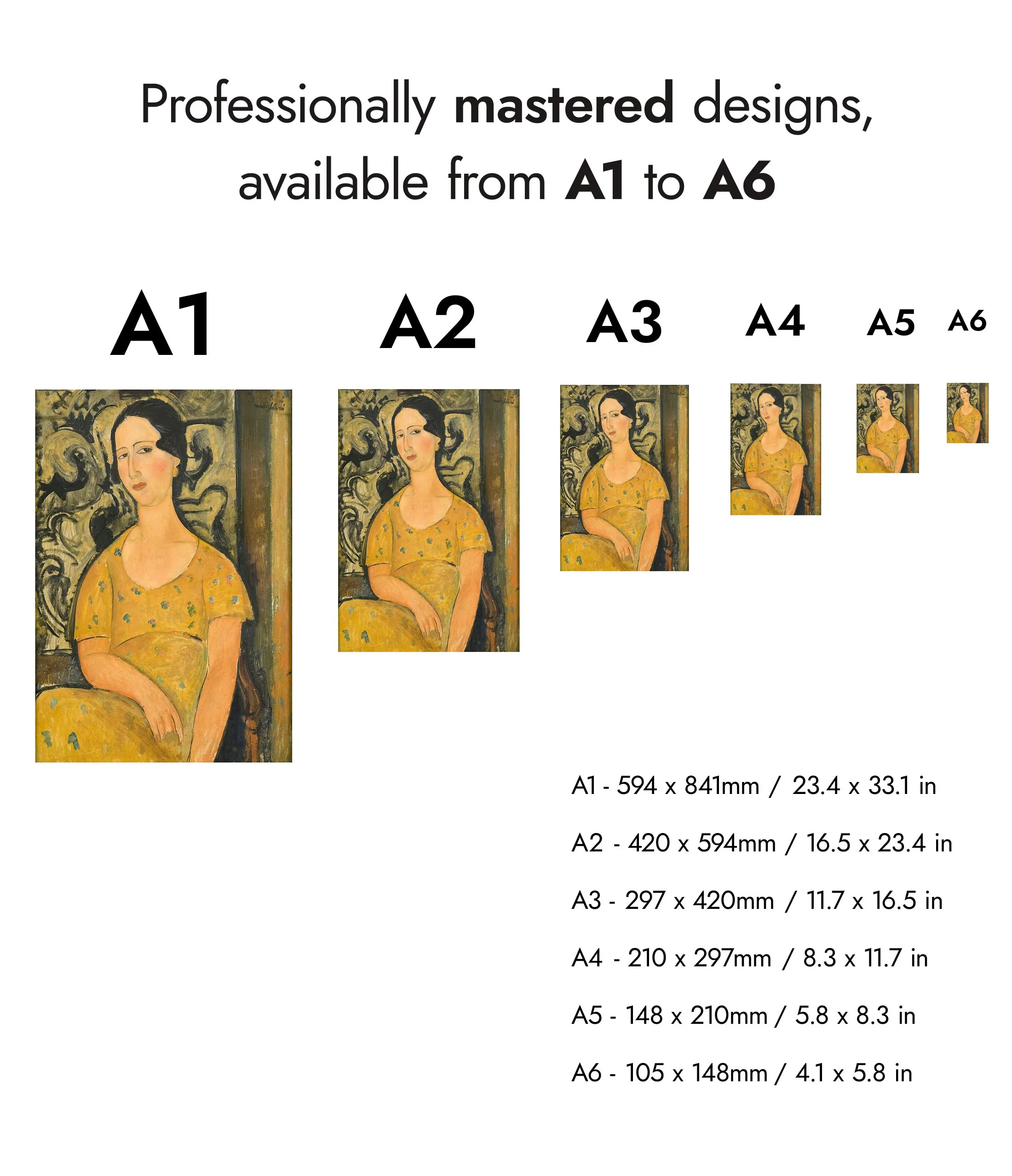 Woman in a Yellow Dress - Image 8