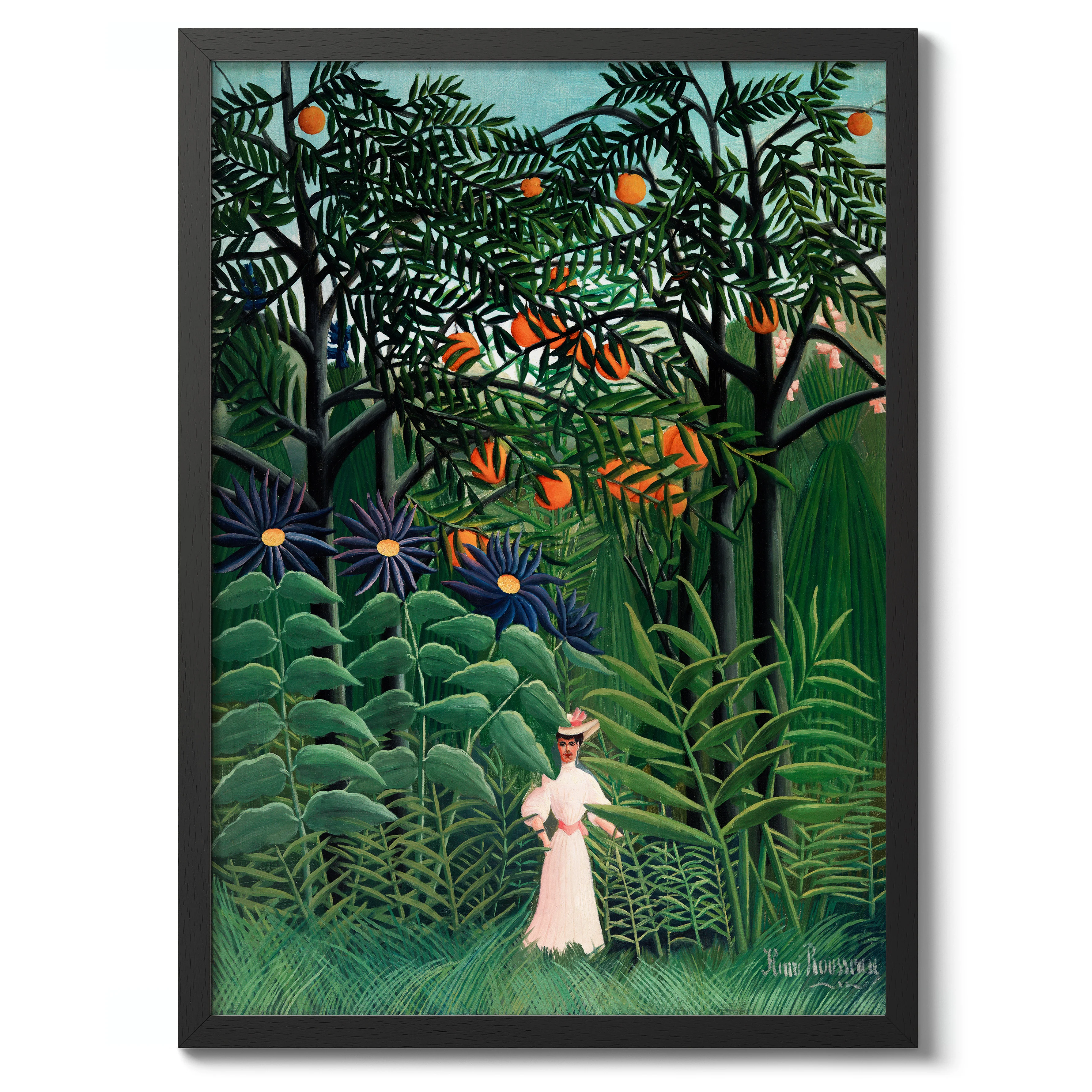 Woman in an Exotic Forest - Image 2