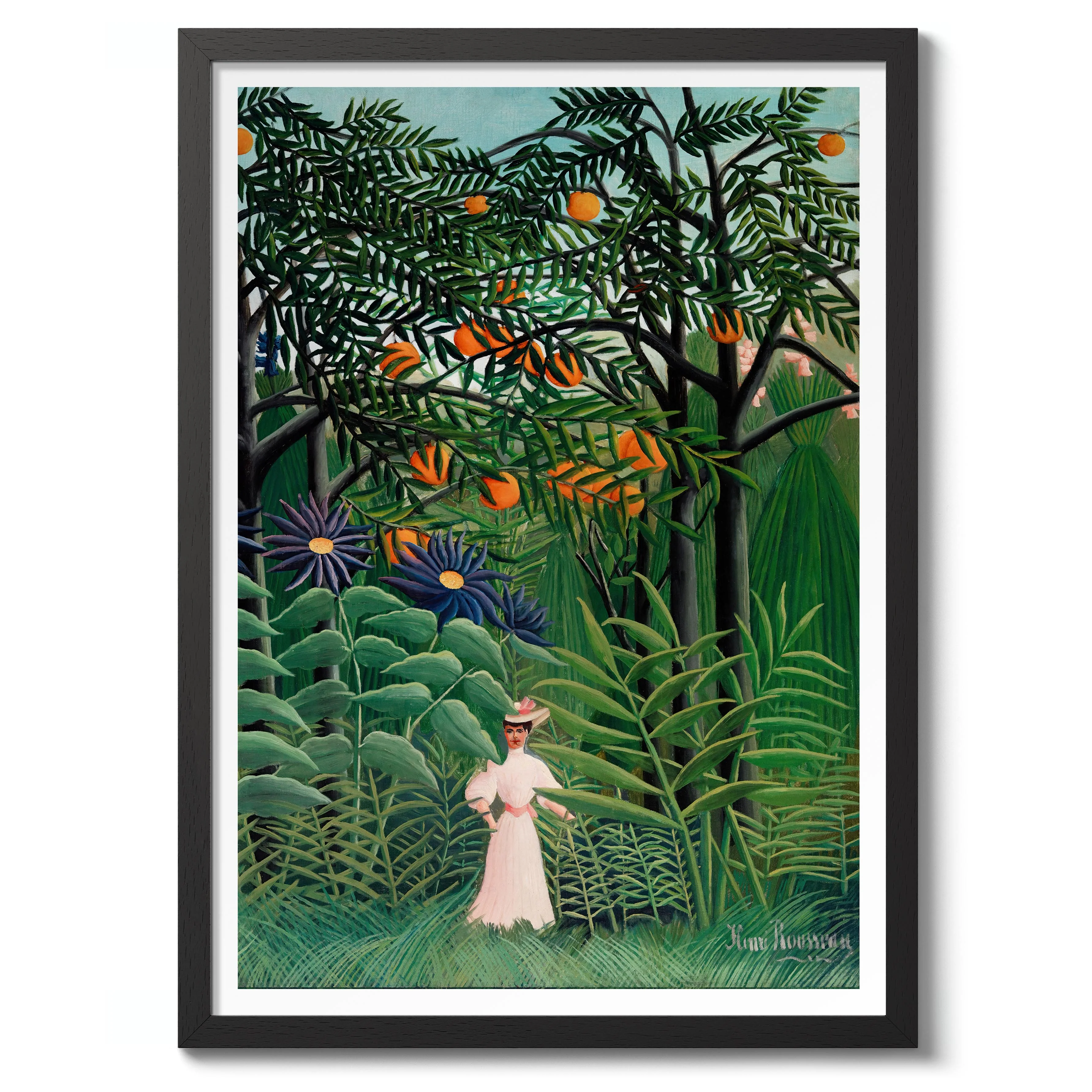 Woman Walking in an Exotic Forest - Image 2