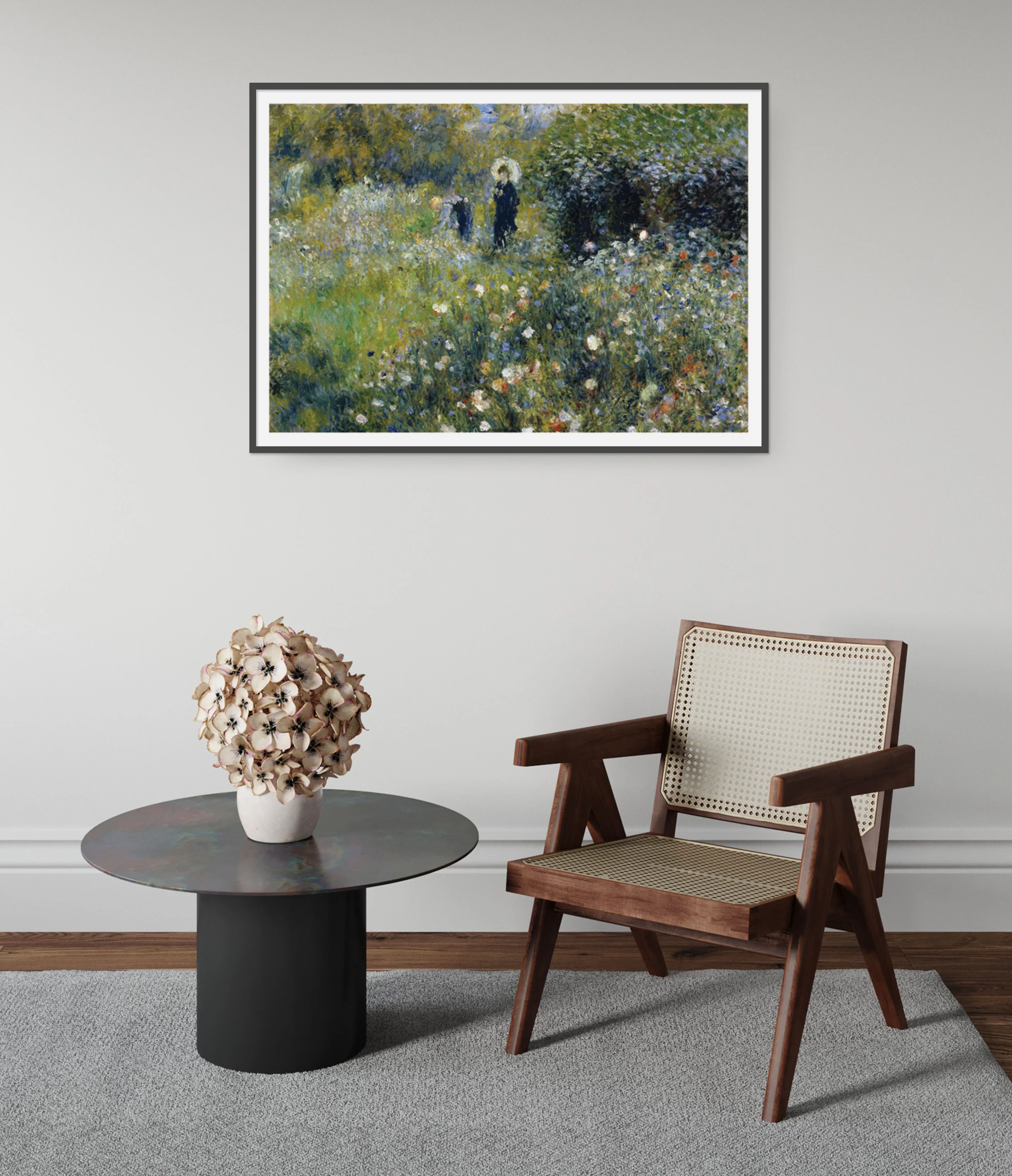Woman with a Parasol in a Garden - Image 5