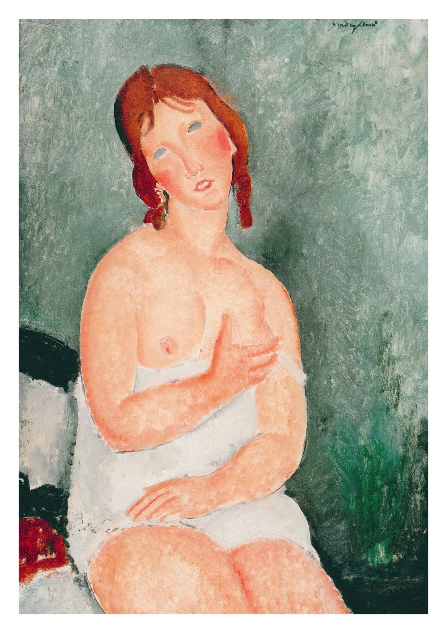 Young Woman in a Shirt