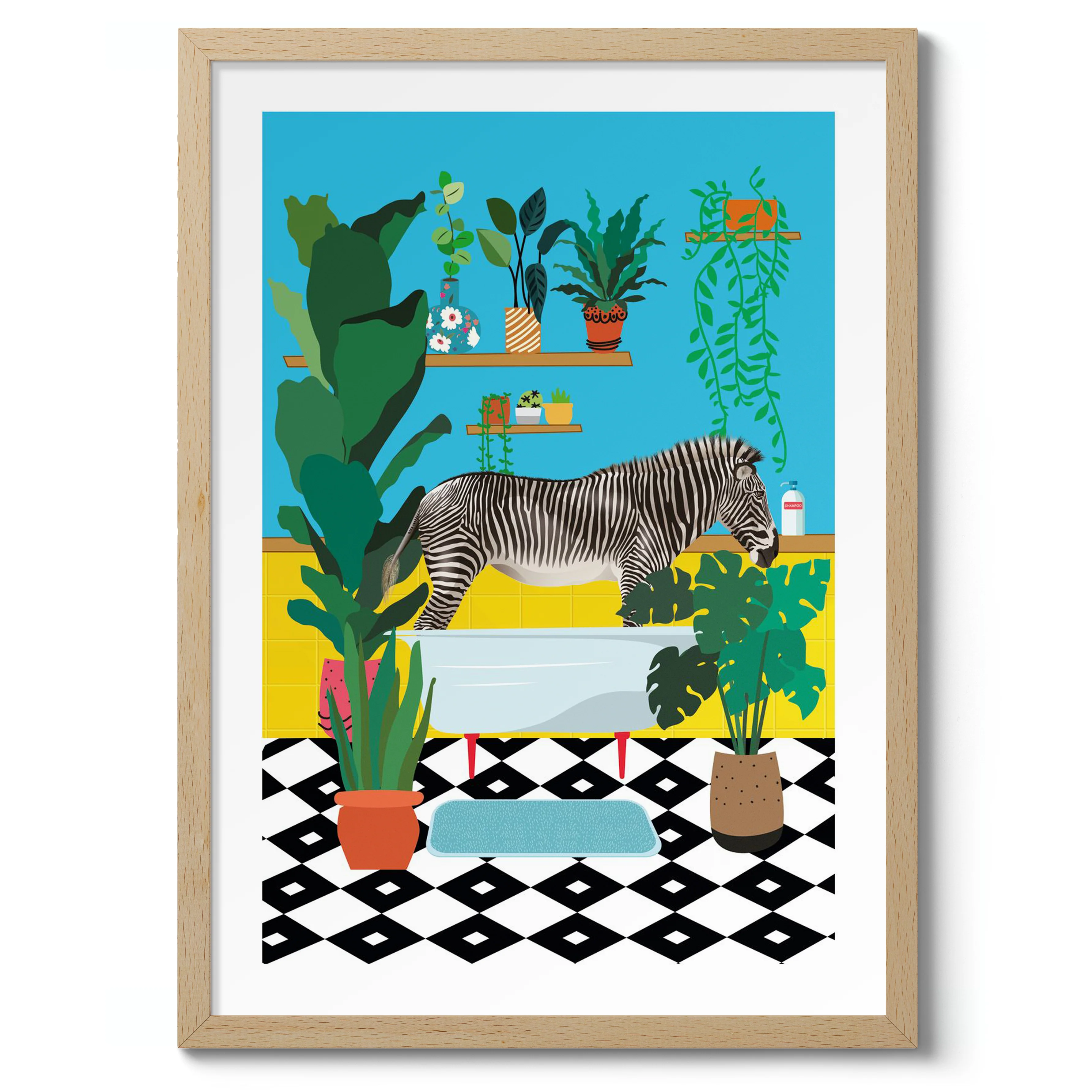 Zebra Bathtime - Image 3