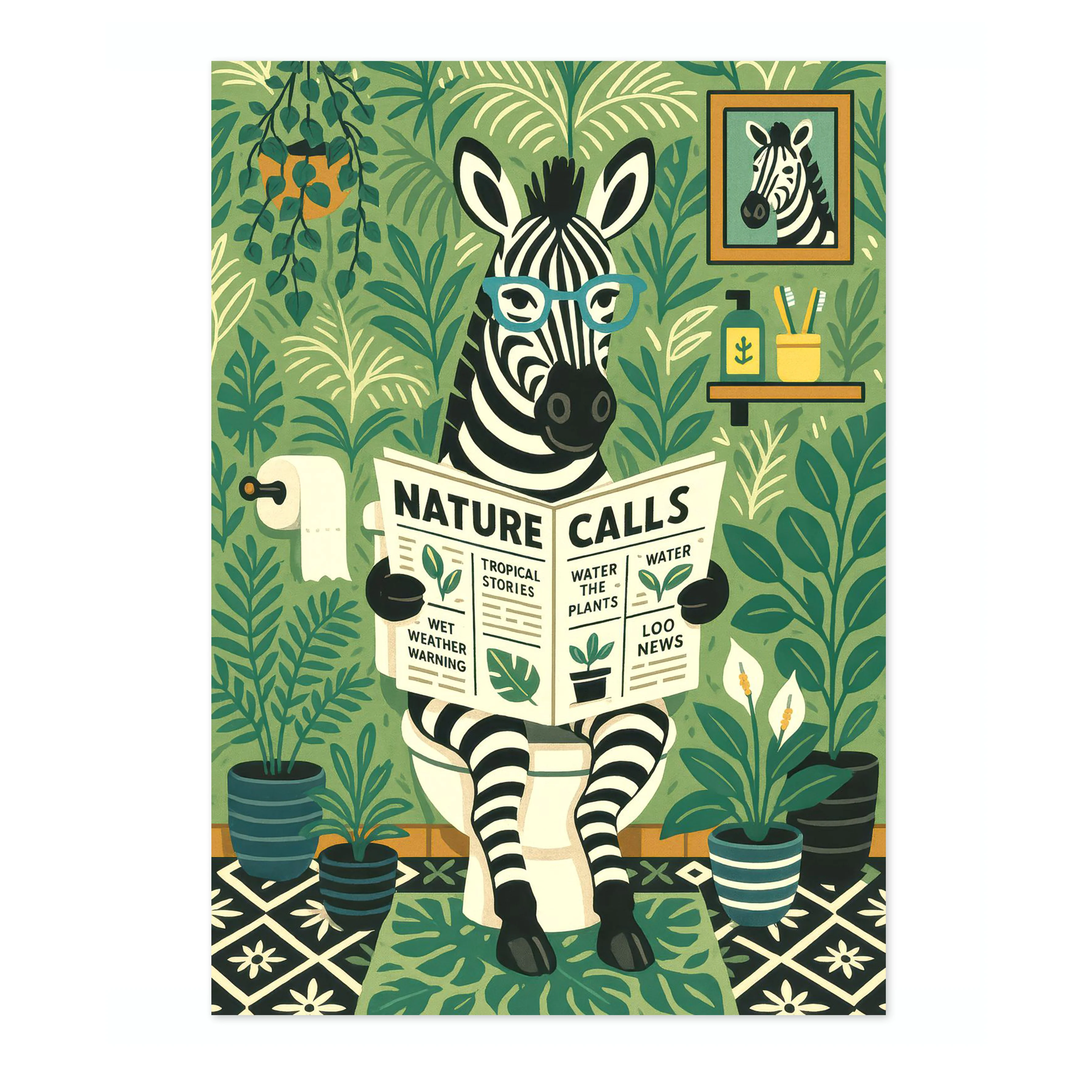 Zebra Toilet - Image 4